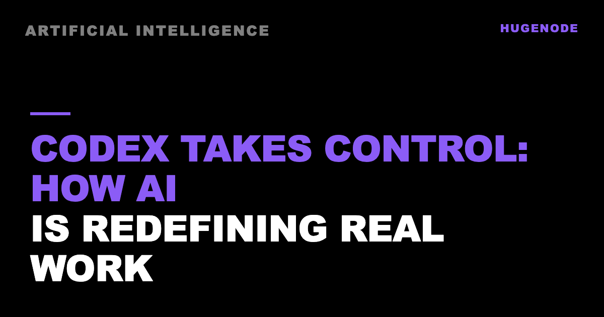 Codex takes control: how AI is redefining real work